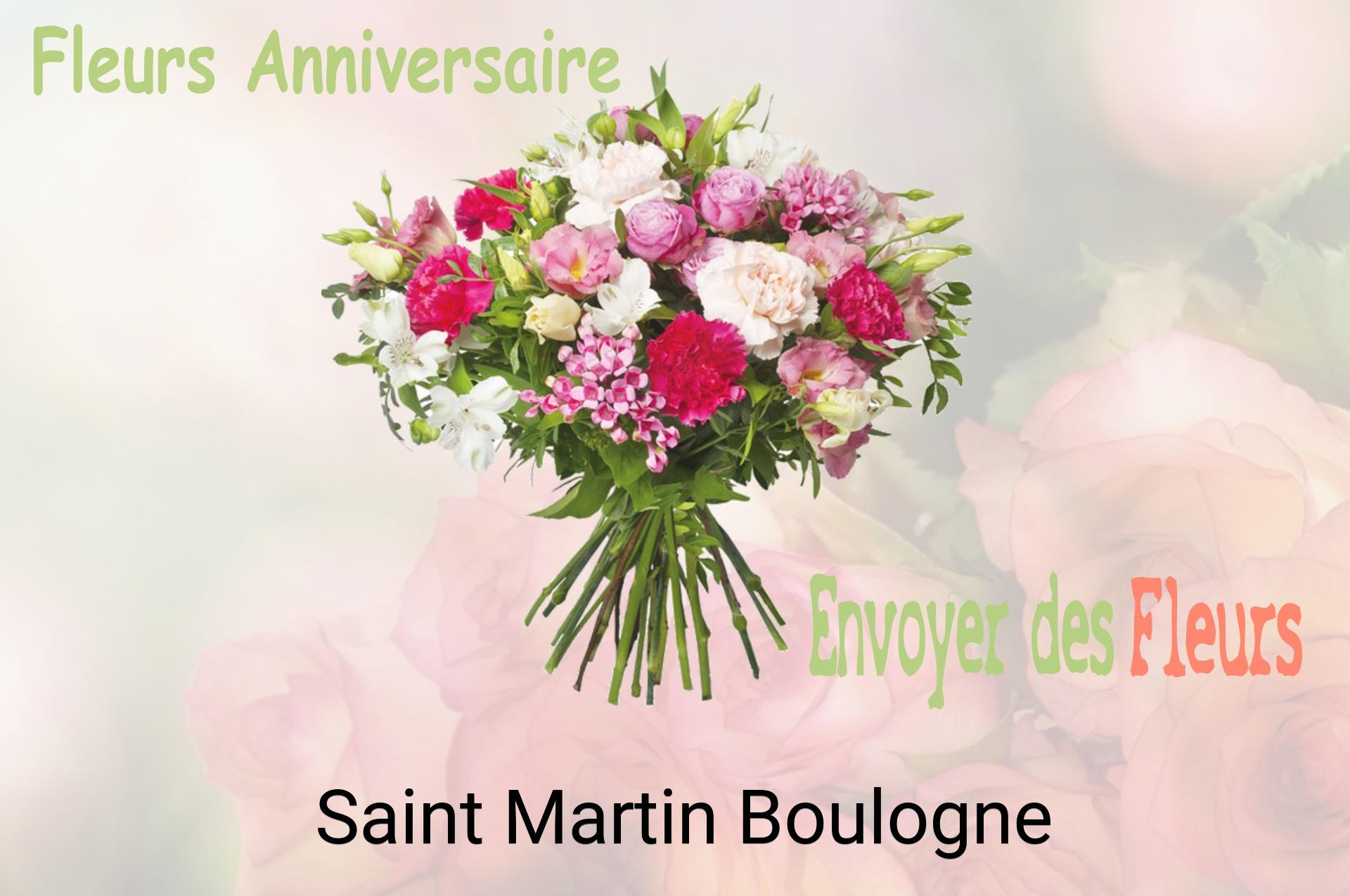 Bouquet de fleurs d’anniversaire livré à Saint-Martin-Boulogne